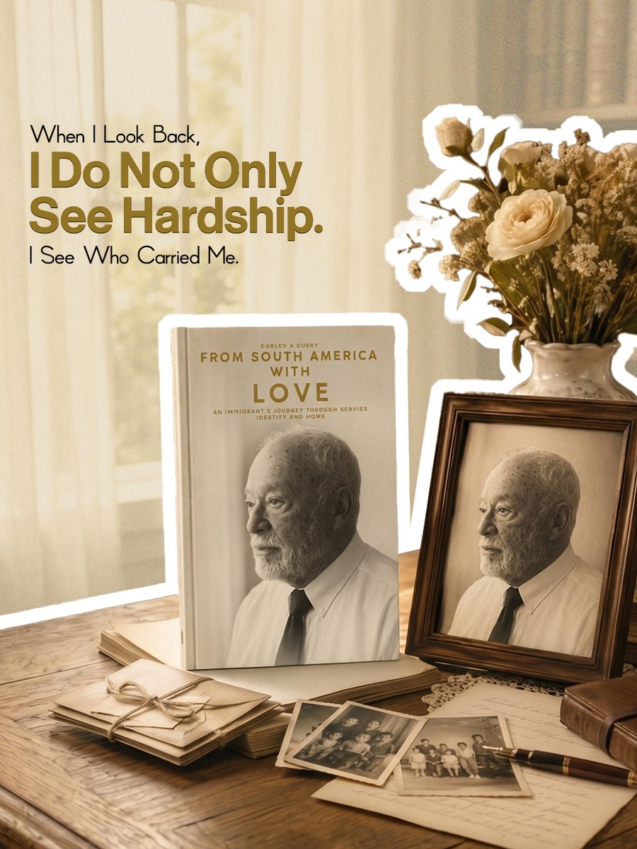 carlosAcurry's tweet photo. When Carlos looks back, he does not only see hardship. He sees the people who carried him, the faith that steadied him and the memories that made the journey meaningful. 

Available on Amazon: https://t.co/GO2kmCBczC

#booktwt #author #bookclub #Memoir #booklovers https://t.co/EiuUoEt3E2