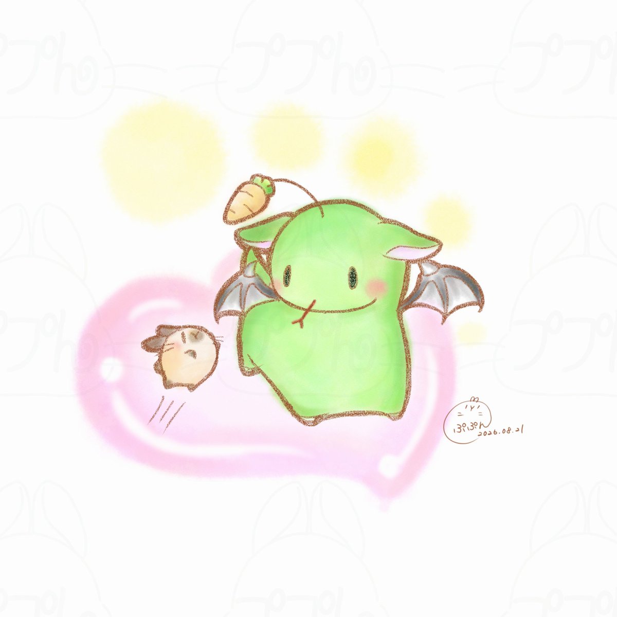 pupu_jirushi's tweet photo. 今日は謎の子と仲良しです♪
(お名前考え中)
#イラストㅤㅤㅤ
#絵柄が好みって人にフォローされたいㅤㅤ https://t.co/r76lhbaaWd