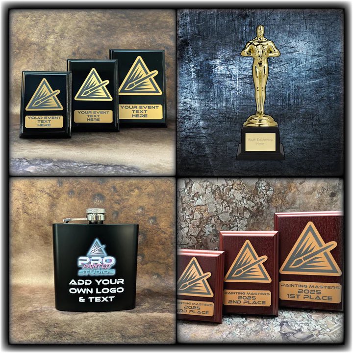 ppaintedstudios's tweet photo. Just a quick heads-up — we’ll be taking a short break soon.
If you’ve got a tournament or event coming up and need trophies, awards or prizes, please get your orders in before we head off.

🏆 https://t.co/pwdIOYY2W1 https://t.co/W9Qyrv7UDN