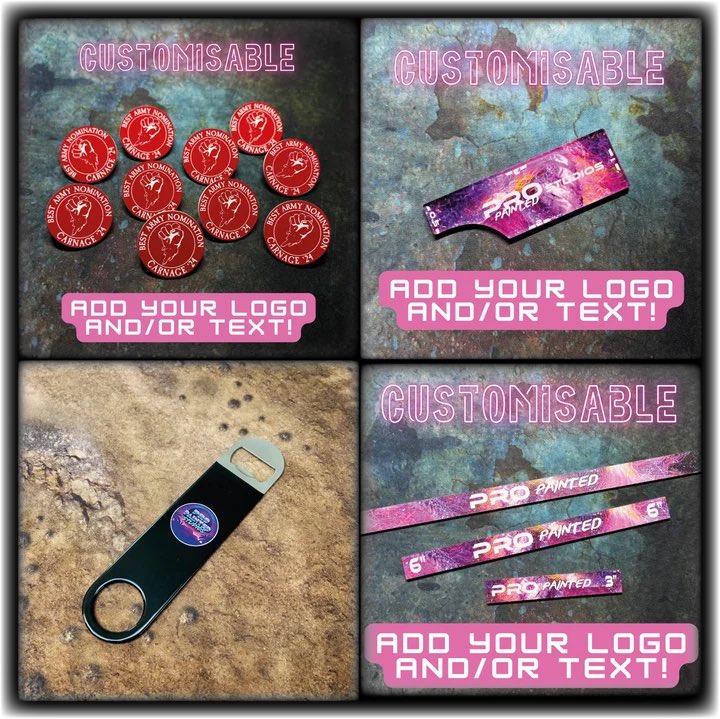 ppaintedstudios's tweet photo. Just a quick heads-up — we’ll be taking a short break soon.
If you’ve got a tournament or event coming up and need trophies, awards or prizes, please get your orders in before we head off.

🏆 https://t.co/pwdIOYY2W1 https://t.co/W9Qyrv7UDN