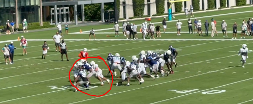 BigBlueUKIRL's tweet photo. @ian693 just a clear block in back/hold at point of attack https://t.co/bsiHl2stoS