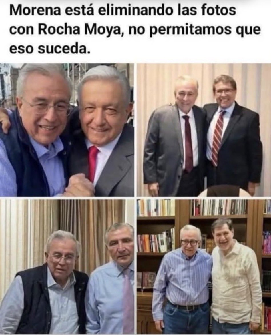Pito_Perez_26's tweet photo. Buenos días México, ya entrego el #NarcoRégimen a  "rocha moya" y demás malandros ! https://t.co/t7yPWvT6k4