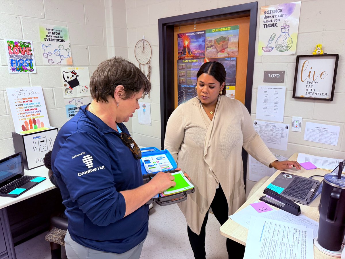 TechSavvyC's tweet photo. ๐ Had a fantastic STEM planning meeting with @CreativeHutEdu and Ms. Conway from @LibertyMiddleNC! Excited to see what the students will create and learnโthis collaboration is going to be EPIC! ๐๐ฌ #STEMEducation #CollaborationMagic #EdTech @Ilead_MrAlston @E3TechGirl https://t.co/HltLFjvQvd