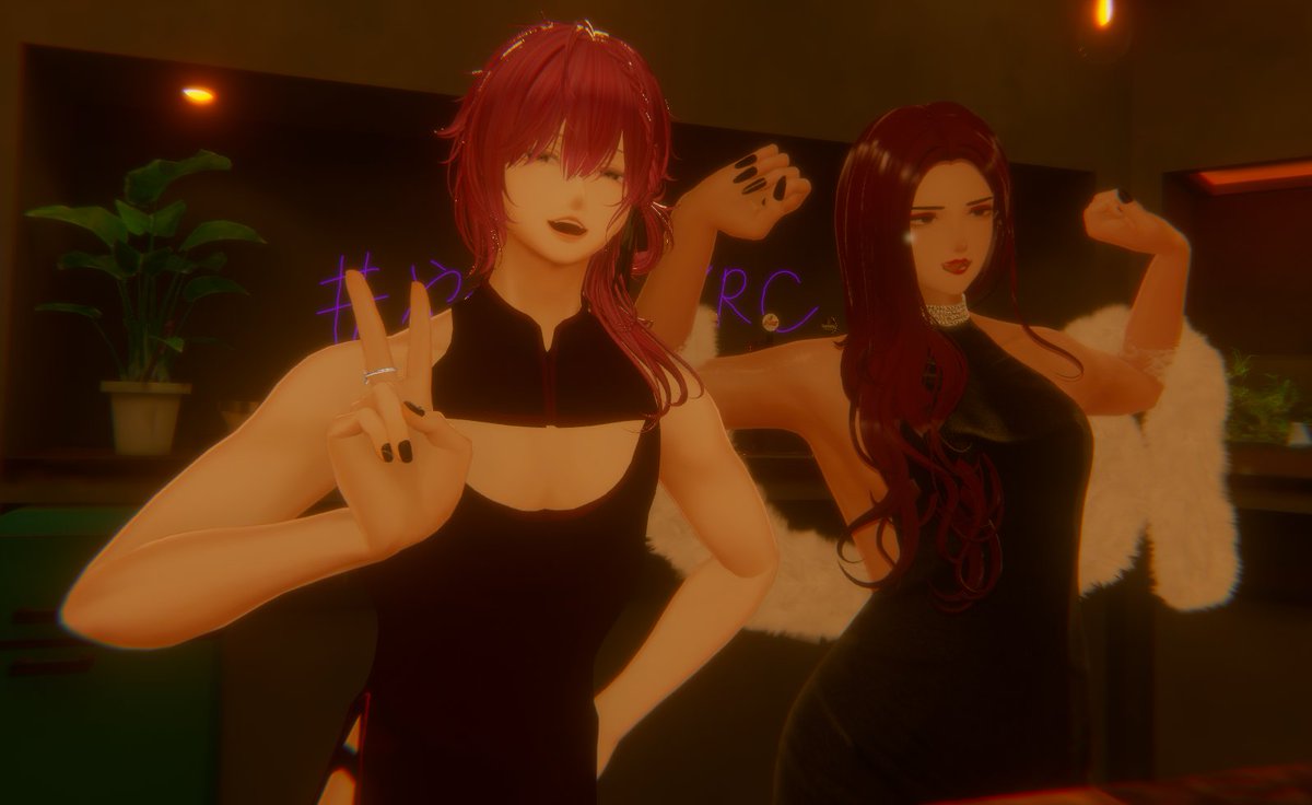eventpenguin7's tweet photo. #やカマし_VRC
さわ姉＆もる姉が本当に可愛く面白く
時間があっという間に過ぎてしまうほど楽しかったです https://t.co/tCaUG9M3nn