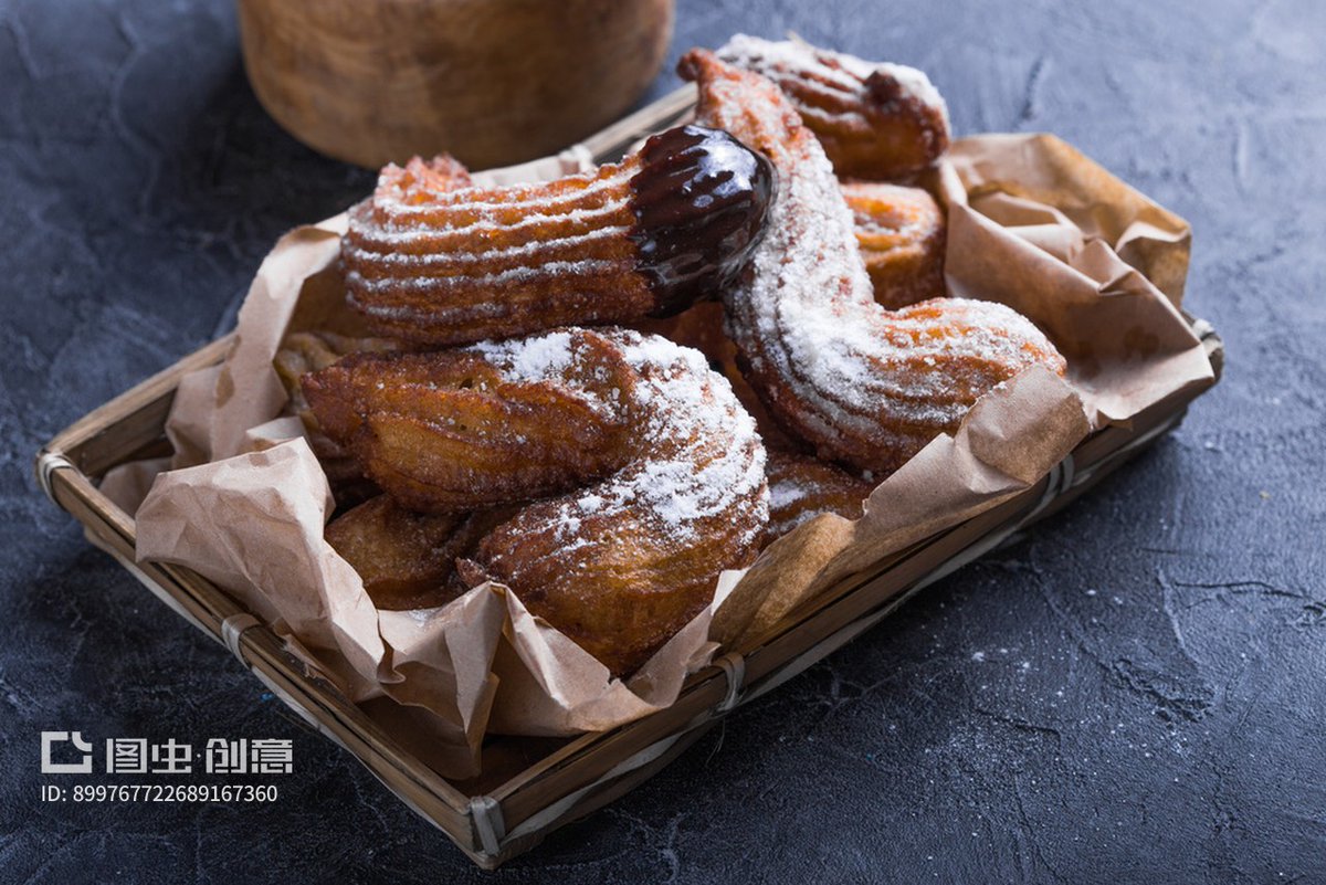 1337Mom's tweet photo. [Crunchy fried churros dusted with cinnamon sugar  Perfect street snack fix! #StreetFood] https://t.co/b2KwKycfqq