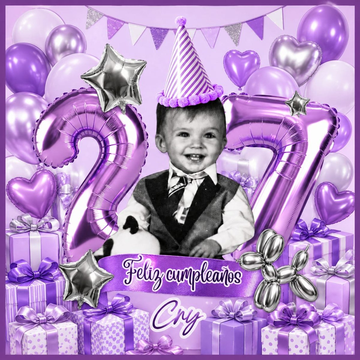 Crytime24's tweet photo. Se llegó el día más esperado para las Cryboyers 🥳

Comenta, ¿qué regalo recuerdas con más cariño que te dieron de pequeño? 🥹🎁

Recuerda acompañar tu comentario con la tendencia:
FELIZ CUMPLE XCRY https://t.co/ugi8HPM9BY