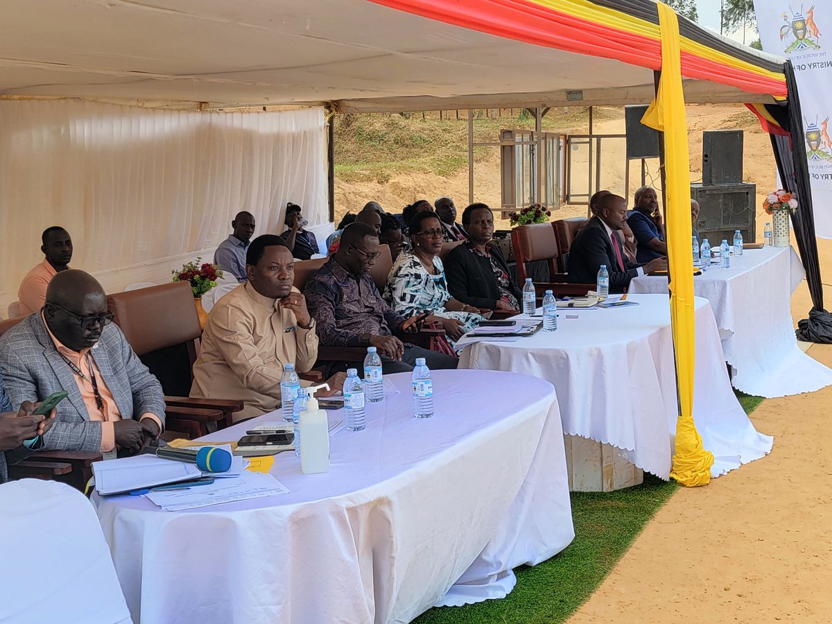HonKyeyune's tweet photo. Today, I had the honour of commissioning the Social Services Committee (SSC) at Kyotera District Headquarters, with Kyotera serving as the pilot district for this important initiative.

The SSC is a step towards revitalising grassroots structures, strengthening coordination across sectors and improving community health and social service delivery.

I commend all stakeholders for their commitment to making Kyotera a model for this initiative. Together, we can build stronger communities and deliver better services to our people.