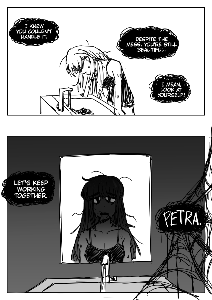 zxian_art's tweet photo. // cw: dysphoria //

petra parker cant get rid of the symbiote, guess her life isnt that happy after all https://t.co/MGqfZlFRlE