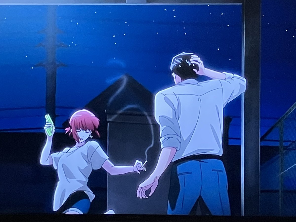 スーパーの裏でヤニ吸うふたり 第7話 ツイート画像 1