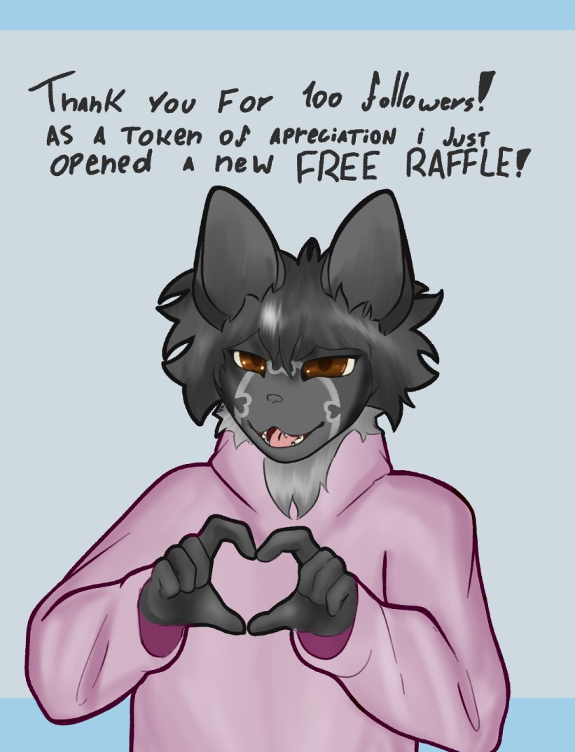 Fanatasiad's tweet photo. 100 FOLLOWER SPECIAL ART RAFFLE!

Thank you all for the support <3

#furry | #furryart | #freeart https://t.co/nyGGvogieM