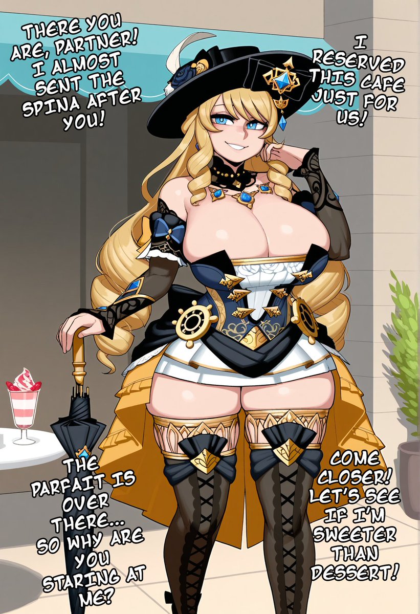yukinyami4's tweet photo. Navia cafe Date! sfw comic (1/2)

full comic in the comments! https://t.co/5PesEomdKz