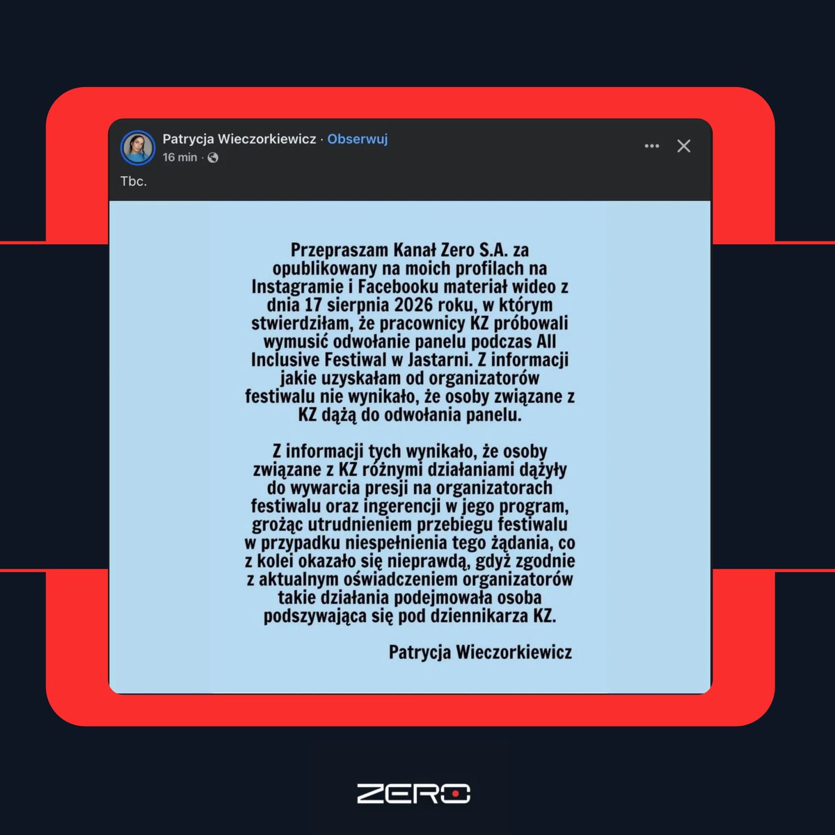 OficjalneZero's tweet photo. 🚨 https://t.co/nBnAlPBB7t
