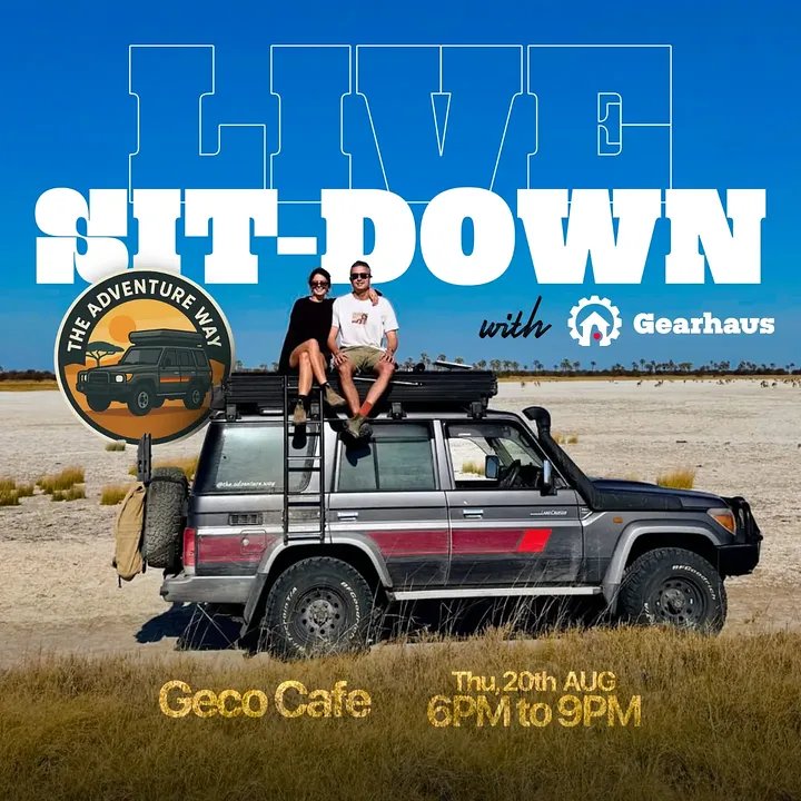 Sherehe_Plug's tweet photo. 🚙🌍 #Nairobi #Overlanding #Adventure
222 days. London → Nairobi. 🇬🇧➡️🇰🇪
Meet Em & Sam #AdventureWay. @itsgearhaus sits down with the couple to unpack their epic #overland journey, stories from the road & everything in between.
🗓️ Aug 20 | 🕕 6–9PM
📍 @Geco_Cafe
#SherehePlug https://t.co/NxRRxSuV7E