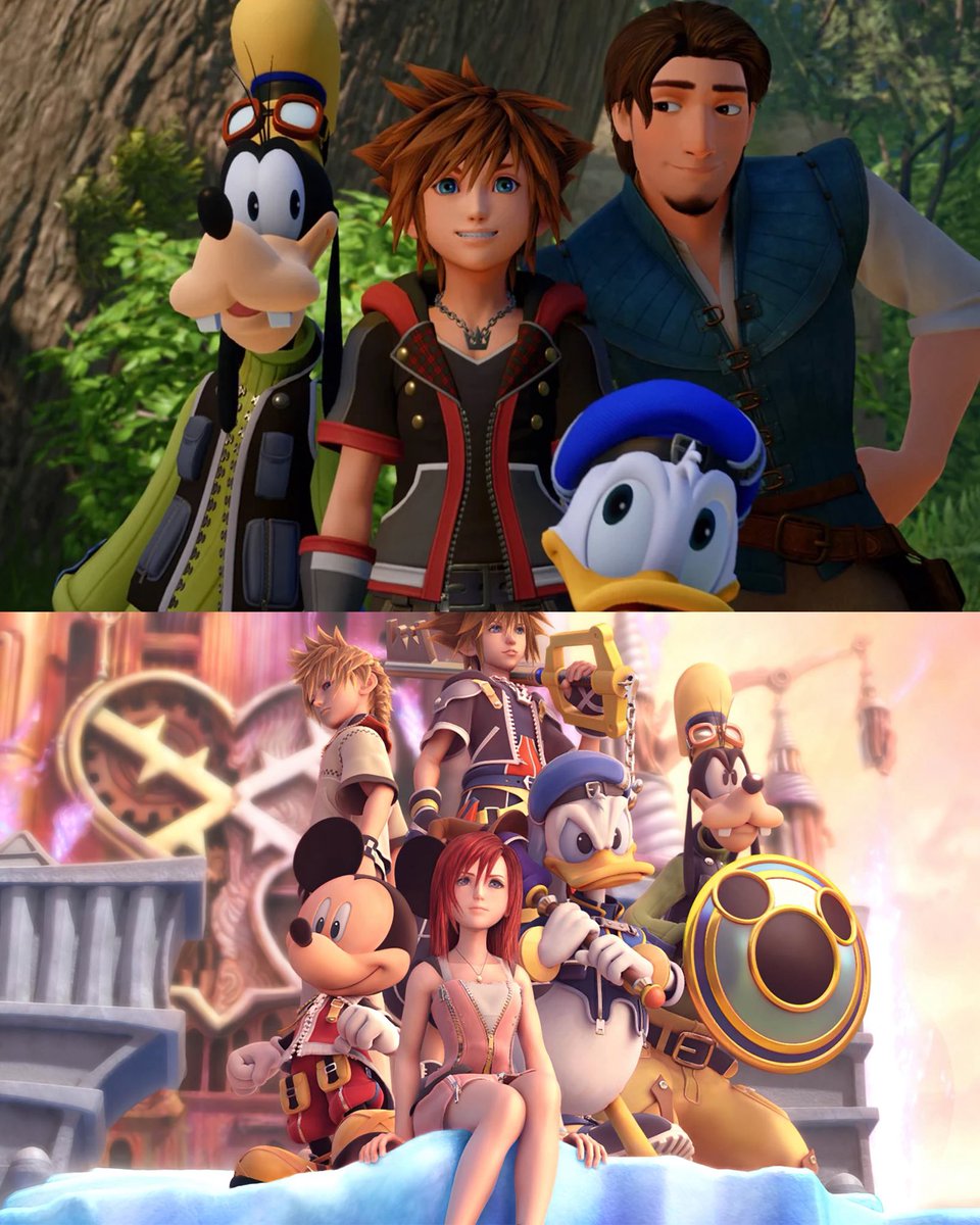 ToonHive's tweet photo. Disney Animation’s Jared Bush says “nothing is impossible” when asked about a potential ‘Kingdom Hearts’ movie.

No film is currently confirmed, but an animated ‘Kingdom Hearts’ series is coming soon to Disney Channel and Disney+. https://t.co/ci7Fy95XNr