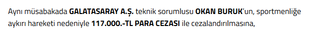 ridvanaksu's tweet photo. Okan Buruk hakemi "bu penaltıyı verirsen bir daha burada maç yönetemezsin!" diye tehdit ettiğinde 1 maç bile ceza almadı..
117 bin TL para cezası aldı..

Mahmut Uslu ağzını açtığında 15 gün hak mahrumiyeti ve 2,5 milyon TL ceza !!

ama FB taraftarı bölünmeye devam etsin, aferin. https://t.co/M3zWIZh4Iq