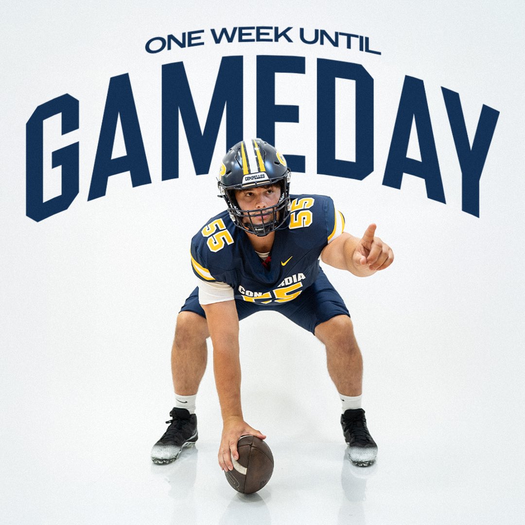 CSPBears's tweet photo. ONE WEEK TILL GOLDEN BEARS FOOTBALL. 🏈🐻‼️

#LetsGoBears #BeGolden #GB4L https://t.co/aONGEBznXz
