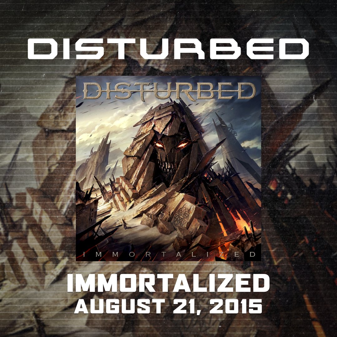 Disturbed's tweet photo. #IMMORTALIZED TURNS 11 🌋🤘

What are some of your favorites from the album? 👇 https://t.co/DAi27YeJJj