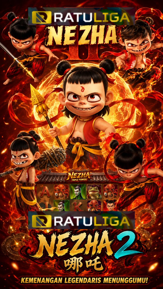 Ratuligaofficia's tweet photo. Nezha 2 ๐ฅโจ Joker Slot - #Ratuliga
Nezha 2 ๐ฅโจ
Serunya Nezha 2 hadir dengan nuansa merah-gold yang keren! ๐
โจ Siap menikmati petualangan seru dan penuh gaya? โค๏ธ๐ฎ
https://t.co/NWUv3TypE0
#IndoGame #slotindonesia #indonesia #rtpslot #situsgacor
#Nezha2 #GamingGuide https://t.co/XP152KSGet