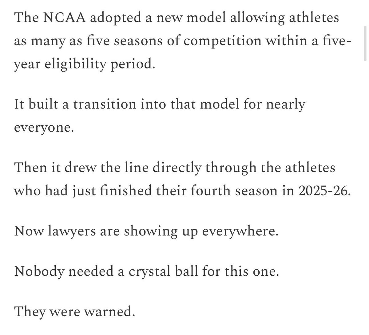 WinterSportsLaw's tweet photo. Yep👇 https://t.co/nr2rJ7uqgF