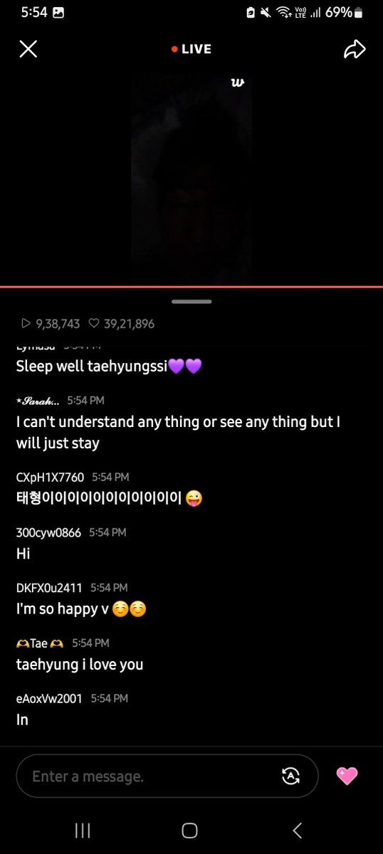 3layover123095's tweet photo. @bumthv Lol screenshot was a must 😃💜 https://t.co/cQfnlJkGED