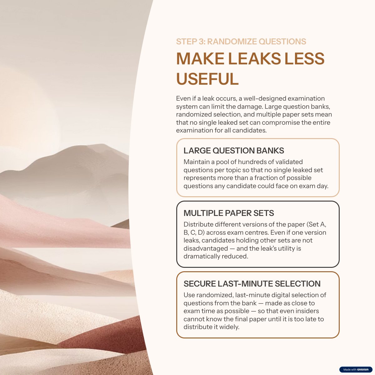 AnkitaSharlnvb's tweet photo. The goal is to encourage fair exams, protect honest students, and spark meaningful conversations about reform. #carousel #saynotoexamleak #fairexams #educationalpost https://t.co/s0ZyusLQ9j