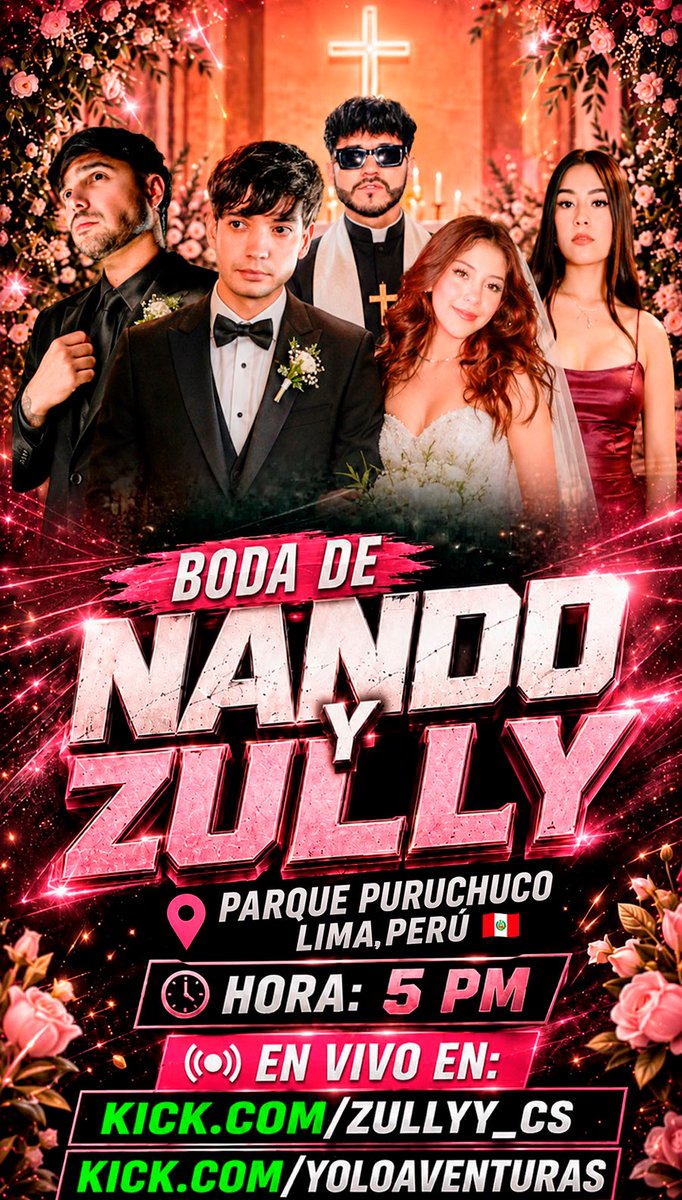 YoloAventuras's tweet photo. Hoy hay boda en Perú 🇵🇪🤵🏻👰🏻‍♀️ https://t.co/WR3ozpFH0K