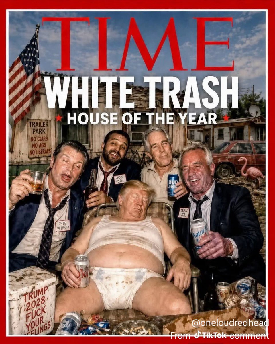 CountryOverMAGA's tweet photo. @Patriotism87543 Not yet but he is almost there 🤣🤣 he is the fattest, ugliest, trashiest, oldest, dirtiest and the most conning for sure 💯 ⚪️🗑️ @realDonaldTrump https://t.co/cNi8o6PzPk
