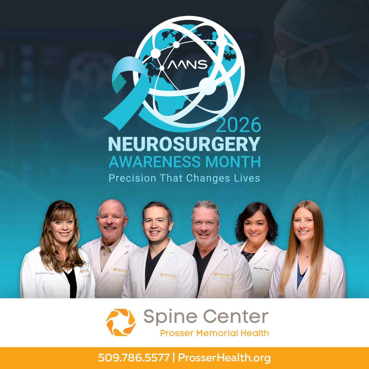 PMHMedicalCente's tweet photo. At Prosser Memorial Health’s Spine &amp; Comprehensive Pain Center, our experienced team provides specialized care for a wide range of spine and pain conditions, helping patients restore mobility, and get back to the life they love. Learn more at https://t.co/iXeCZ9JMiS. #SpineCare https://t.co/jy6SnZGGlw