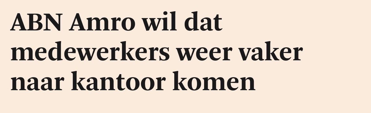 PouwTheo's tweet photo. Het was de heilige graal! Thuiswerken! Kantoorgebouwen konden worden afgestoten, de productie ging omhoog, de medewerkers werden gemotiveerder etc.

Altijd gezegd; pure onzin! 

En wat schetst mijn verbazing; https://t.co/9yV0sktIGH