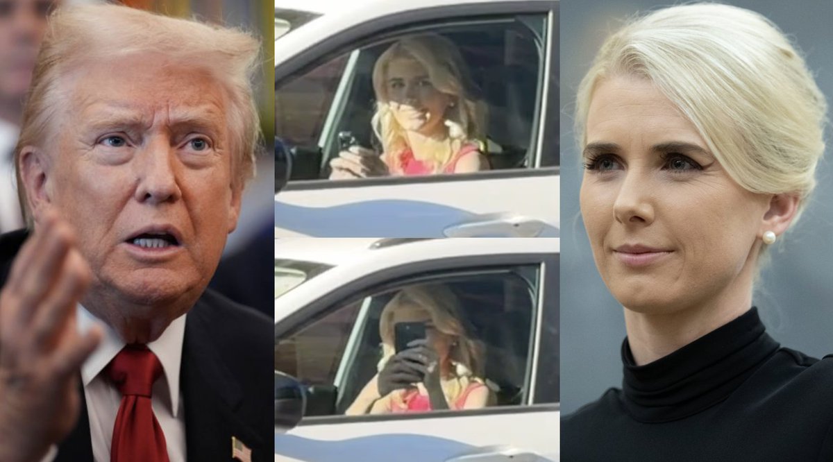 OccupyDemocrats's tweet photo. BREAKING: UNHINGED! Trump's alleged mistress Natalie Harp blows her top on a paparazzi in a foul-mouthed explosion that proves her skin is just as thin as her cult leader's.

It's time to make this woman testify before Congress...

According to The Daily Mail, an intrepid cameraman spotted Harp — who is currently one of the biggest stories in the country thanks to her bizarre relationship with Trump — at an intersection in D.C. traffic.

When he began photographing and filming her, she took out her phone and began filming him in return. Demonstrating that same lack of safety and regard for human life that characterizes the entire administration, she then accelerated towards a crosswalk without her hands on the wheel so that she could keep filming.

Then, before speeding off for good, she looked at the photographer and mouthed "f*ck you." 

Now, under normal circumstances, a simple "f*ck you" isn't necessarily evidence of derangement. We all lose our cool sometimes. But taken in the context of her broader pattern of behavior (this is the same woman who rode in the trunk of an SUV rather than get left behind by Trump as he headed to court in 2023 and who sendings him insane, fawning letters) it's clear that this woman is deeply unstable.

We want to be very clear here. We are not saying that Trump is definitely carrying on a sexual extramarital affair with this woman. Hell, in his demented and deteriorated state, we're not even sure that's physically possible. What we ARE saying is that there is something deeply strange going on here. We also know that Trump is a lifelong adulterer and sexual deviant.

We also know that all of MAGA world lost its collective mind when Senator Jon Ossoff made a passing reference to Harp and Trump traveling together. Hit dogs holler and where there's smoke there's fire.

The American people have a right to know their truth about their President. It's time for hearings.

Please ❤️ and share to demand that Congress force this woman to testify under oath about her relationship with Trump!