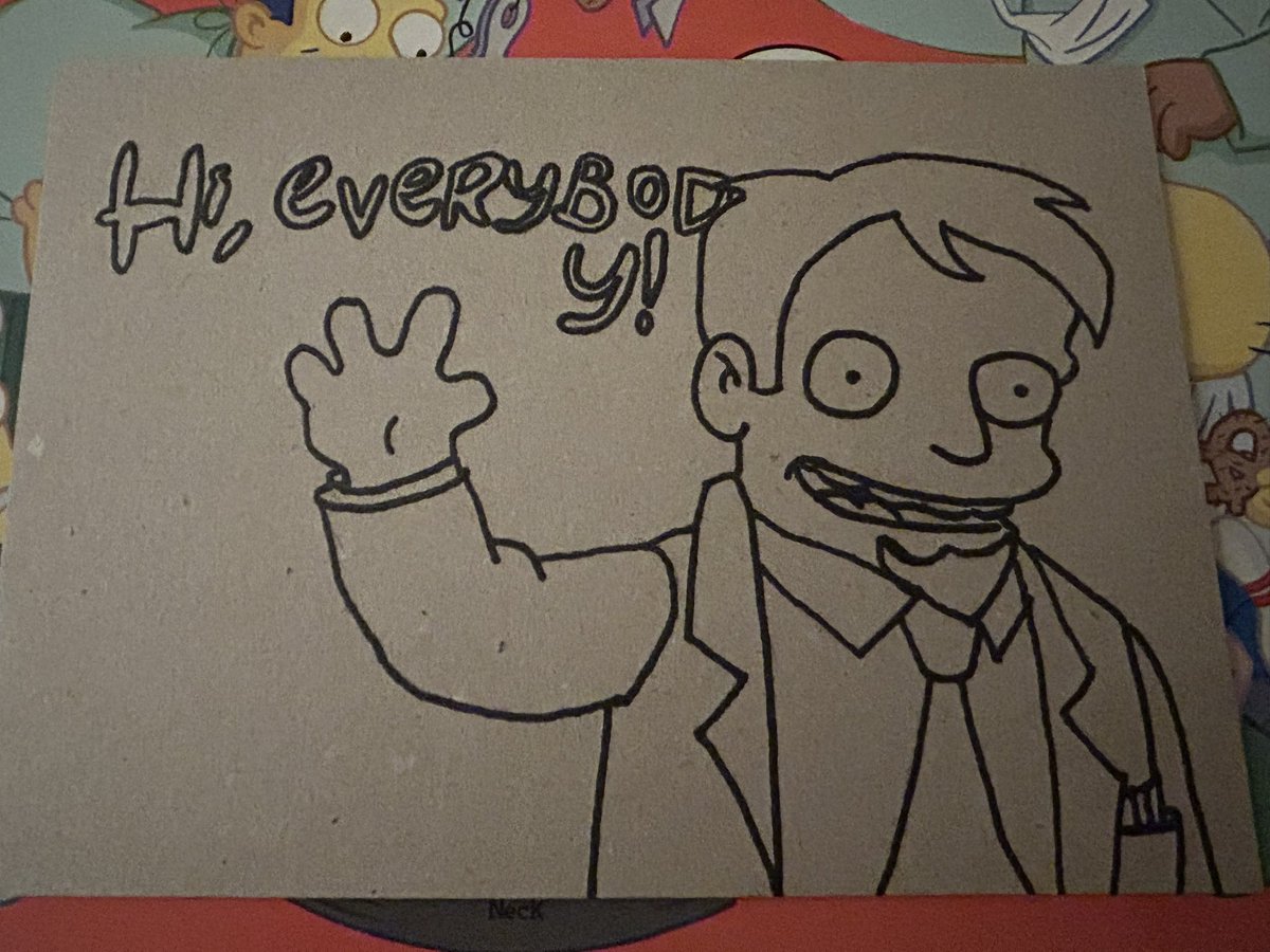 joe_oliver's tweet photo. Excellent post in the form of a Simpsons themed birthday present and card from my great friend Amy https://t.co/ohf4OHgdbs