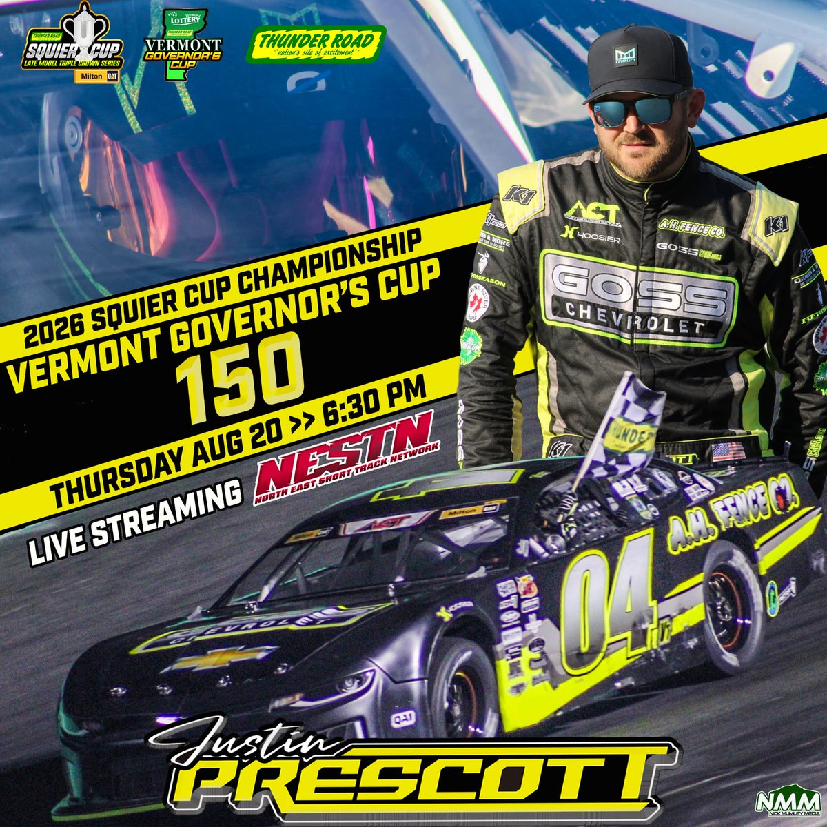 SRT4_4's tweet photo. It’s RACEDAY! The past couple weeks the racing gods have not been on our side unfortunately. It was a very long week getting the car back where she needs to be but I’m super excited to be back in action for 150 laps for the Vermont Governors Cup  at Thunder Road International Speedbowl. Not only is it the final round of the Squire Cup but NASCAR Cup Series driver Ryan Preece Racing will be out there rubbing fenders with us! You can also come meet Brad Keselowski and grab an autograph as well! Special post time of 6:30, autographs kick off at 5:15 so be sure to get there early! North East Short Track Network will have all the action live for anyone who can’t make it! Thank you to everyone who makes all this happen! 🤘🏁

AH Fence co
Goss Chevrolet, Inc
https://t.co/faz8fEAsQA
Chores & More, LLC
Hometown Hauling 802 - Junk Removal & Movers
Browns River Maple LLC
Purple Pepe Official
Claude Verdon Seamless Gutters 
Nick Mumley Media