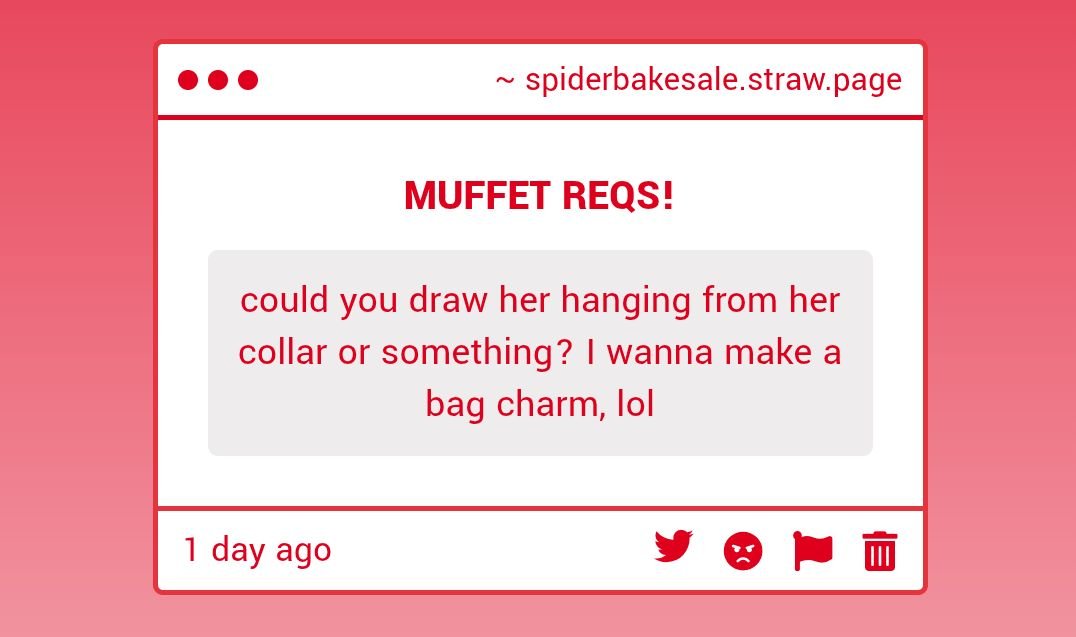 daily_muffetUT's tweet photo. Req! Ok now be quick and take her pls she's gonna jump and bite me in any momeAAAGGAAAAGHGG?!!!2!;SHES ATTACKKNG ME AAAAGGHHBNNM https://t.co/Pgqy7AYHE3