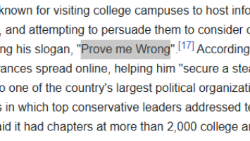 pumping_fun's tweet photo. fight fight fight is trumps slogan. 

Kirks slogan is "PROVE ME WRONG"

Also Trumps coin was called "Official Trump" 

Deploying with right name and image https://t.co/2WdISHqAhF