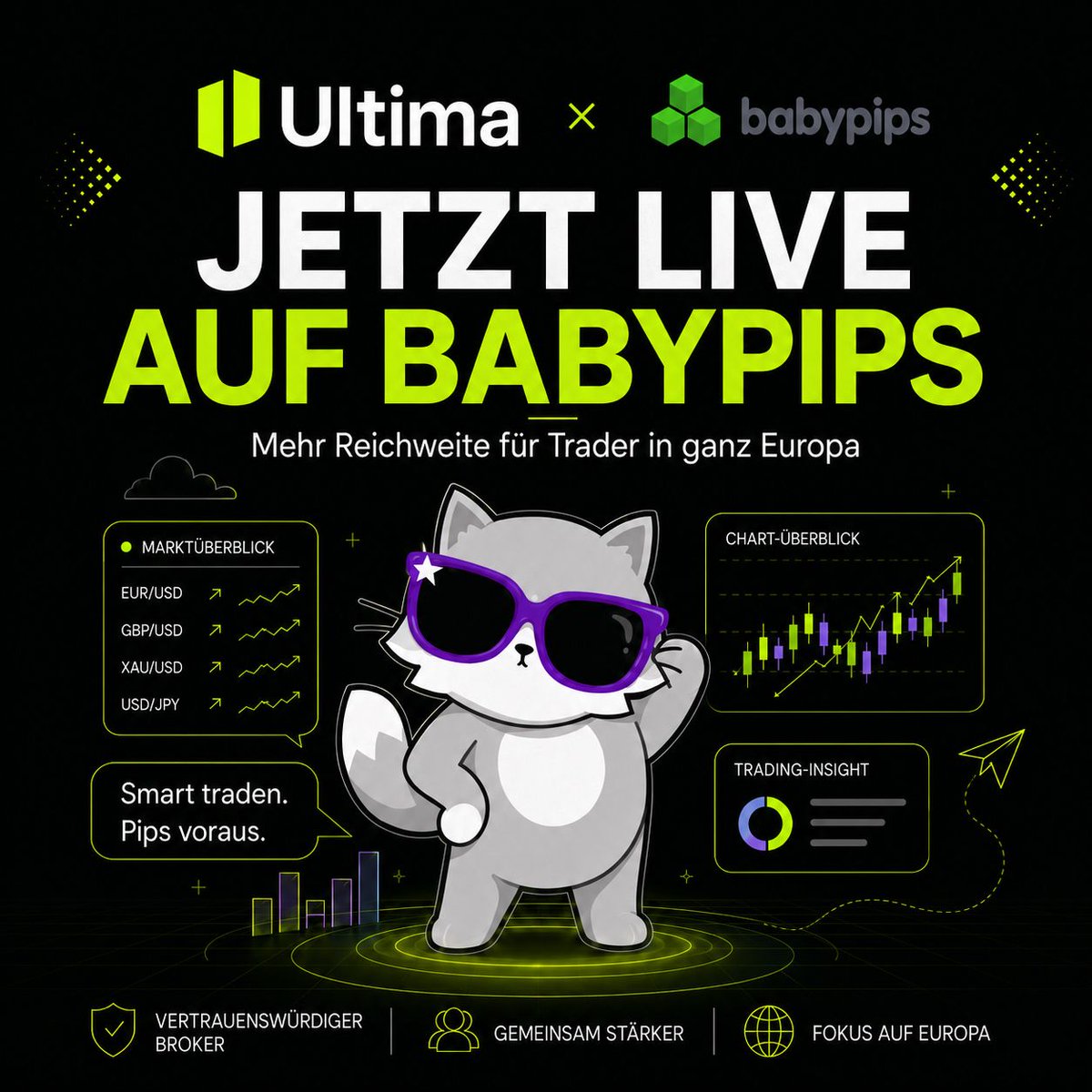 UltimaMarkatsDE's tweet photo. Hinterlasse ein 🔥 in den Kommentaren, falls du unsere Anzeige entdeckt hast!
#UltimaMarkets #UM #FinanceEurope #babypips #Europe https://t.co/AFxOckHfyY