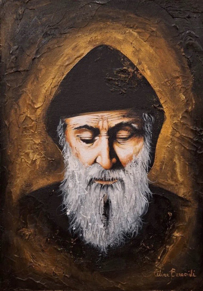 Faithful2Pray's tweet photo. St. Charbel says, "I am with you. I intercede with God for all those who pray for me, until the end of time." https://t.co/RIFUR36efe