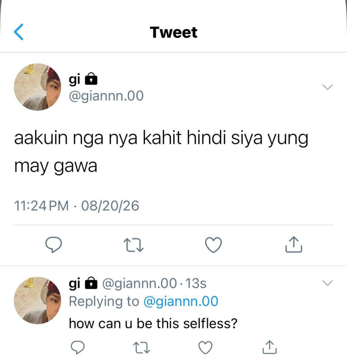 tekkuks's tweet photo. i love you baby ku 🙁 https://t.co/hfNwjpLWWy