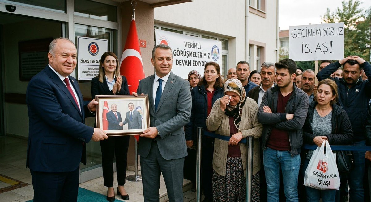msadikyilmaz's tweet photo. Kapalı kapılar ardında çay içip "ziyaret ettik, kabul edildik" pozları kesmeyi siyaset sananlar milleti kandırmaktan vazgeçsin!

Millet sizin sahte tebessümlerinizle, içi boş protokollerinizle ve anlamsız el sıkışmalarınızla zerre kadar ilgilenmiyor. 

Çarşıda yangın, mutfakta feryat varken birbirinizi ağırlayıp fotoğraf servis etmeniz siyaset değil, düpedüz milletin aklıyla alay etmektir.

Halk vitrin şovu değil, somut çözüm ve icraat bekliyor. İcraatınız yoksa o fotoğraflarınız da, süslü laflarınız da milletin gözünde koca bir hiçtir!

#Siyaset #Gündem #Geçinemiyoruz #Ekonomi #HalkınSesi #İcraatZamanı #ArtıkYeter