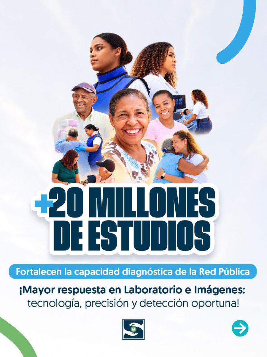 ArenosoHospital's tweet photo. 🙌 ¡Impulsamos una nueva capacidad diagnóstica en la Red Pública de Servicios de Salud!

✅ Más de 20.3 millones de estudios de laboratorio e imágenes realizados reflejan una transformación que amplía las posibilidades de detectar a tiempo y confirmar diagnósticos. https://t.co/XBV1oV2PmD