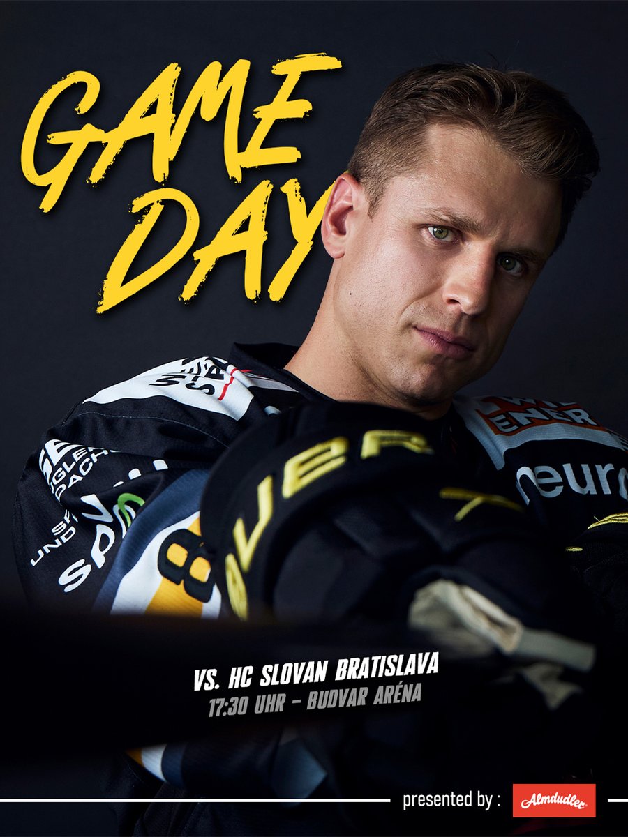 viennacapitals's tweet photo. Es geht wieder los! 🔥

🏆 Pre-Season
🆚 @hcslovanba
⏰ HEUTE, 17:30 Uhr
📍 Budvar Aréna
💻 𝗦𝗧𝗥𝗘𝗔𝗠: https://t.co/MoU89WFuaa
👉 𝗧𝗜𝗖𝗞𝗘𝗥: https://t.co/0iLx28lPcZ

#VIC https://t.co/2lsGooW9ei