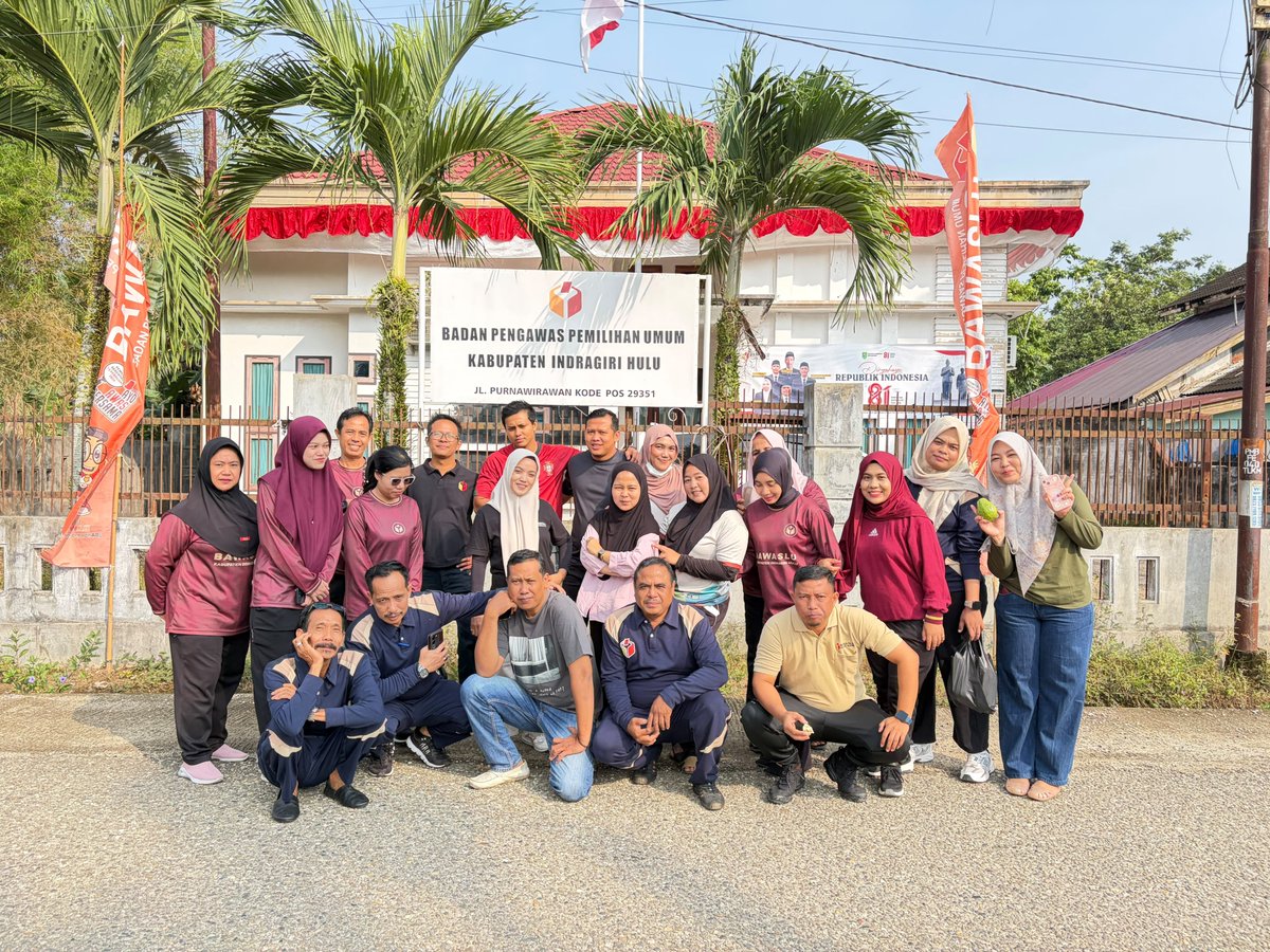 DediRisanto's tweet photo. Kegiatan Kamis Sehat Bawaslu Kabupaten Indragiri Hulu, Riau.
Kamis, 20 Agustus 2026, Pukul 08.00 Wib.

@bawaslu_RI
@BawasluRiau
@bawasluinhu https://t.co/Jzk6L0IyO9