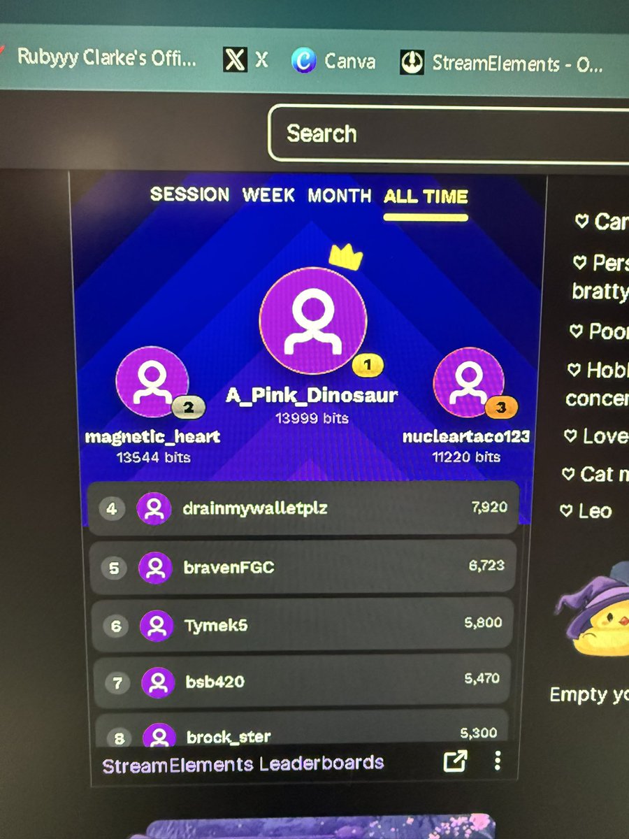 RubysDuckPond's tweet photo. Added next stream countdown and headboards to my profile. 

Follow, subscribe and get yourself on there 😈💸 https://t.co/JeKfL6mnbw