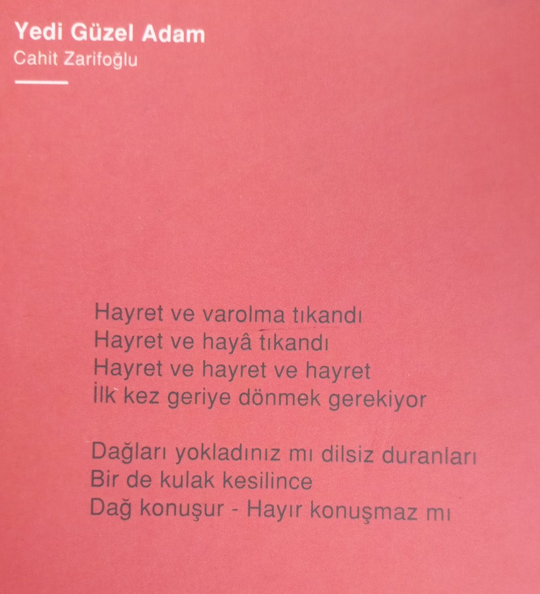 karaduruibrahim's tweet photo. Şiir, okuma eyleminde Nirvana ulaşmak demektir . https://t.co/x82IbfStow
