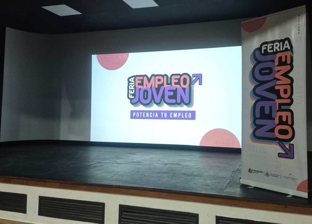tanapasqualini's tweet photo. 🚀 Presentamos la Feria Empleo Joven 2026.
👉🏻 30 de septiembre y 1 de octubre en Casino Magic. con talleres, charlas y herramientas para jóvenes.
🙌🏻 Vas a encontrarte con empresas, universidades e instituciones, conocer sus propuestas y descubrir nuevas oportunidades laborales. https://t.co/9yAxTwpJgB