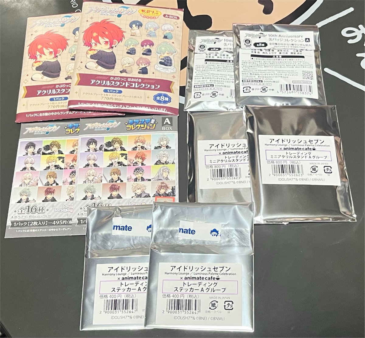 Nari0125's tweet photo. アニメイト行けたからバラチャレしまくった結果〜！！ https://t.co/lLeuD8WlkW