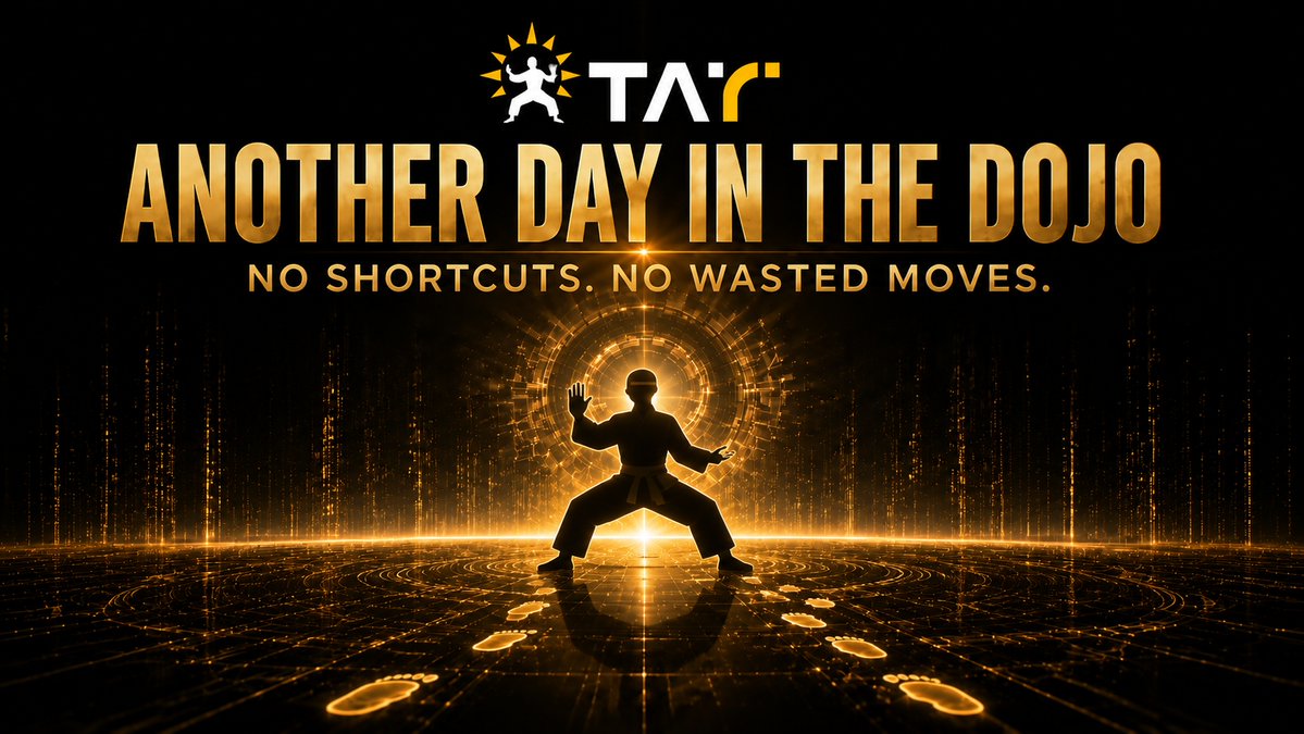 TAIYIbsc's tweet photo. Another day in the dojo. ☀️

TAIYI keeps training.

The community keeps growing.

No shortcuts.

No wasted moves.

When the doors open, we’ll be ready. https://t.co/Wk6sQdlZE0