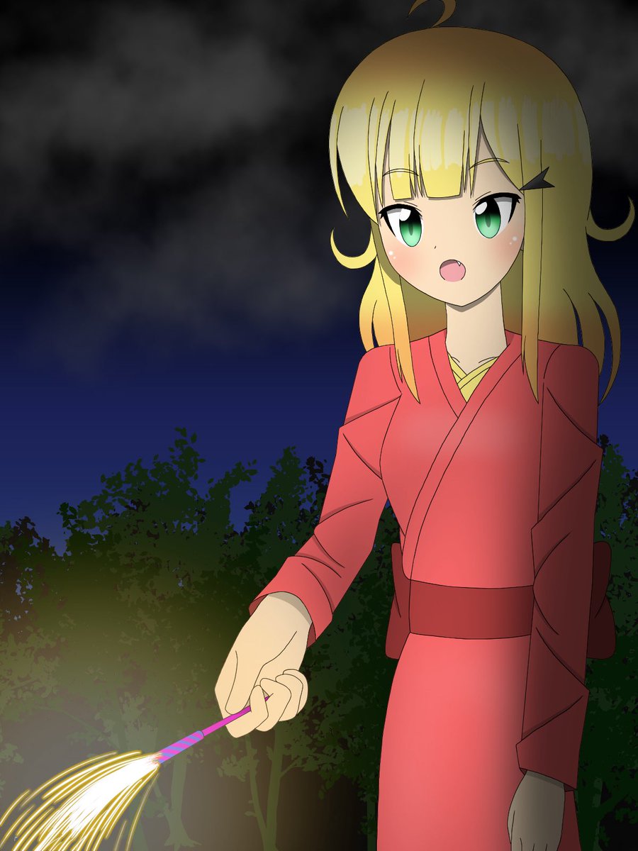 GenerateZero's tweet photo. 花火
#にゃんこデイズ https://t.co/CuRpwppz0O