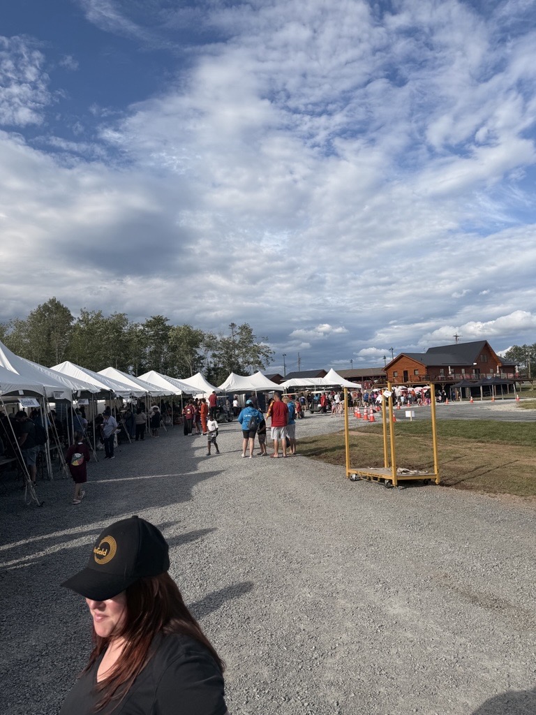 NexGoldMining's tweet photo. Proud to be on the ground volunteering at the 2026 Nova Scotia Mi’kmaq Summer Games!
Each white roof represents a Mi’kmaw Nation competing at the Games. As a sponsor, NexGold is proud to support athletes from across Mi’kma’ki as they pursue their dreams for gold. 🥇
$NEXG $NXGCF https://t.co/VVXGPJtSaC