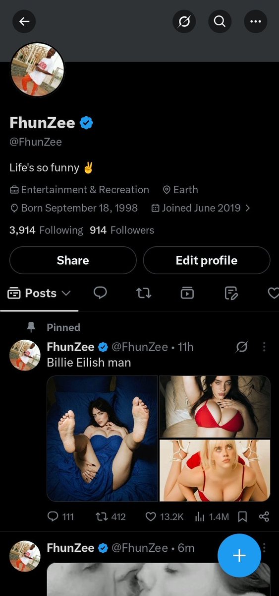 FhunZee's tweet photo. 914 digits https://t.co/eNZpQx64Y6