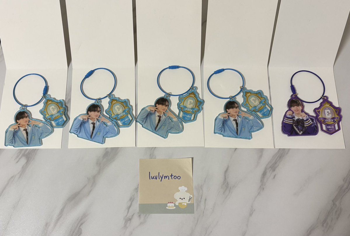 luvlymtoo's tweet photo. EBiDAN エビダン アクキー交換 チームB

【譲】 画像1枚目(中村旺太郎、高岡ミロ)
【求】 ⭕️ 松村和哉

📮郵送での交換希望です🙇‍♀️ https://t.co/QbXKG7Lu1T